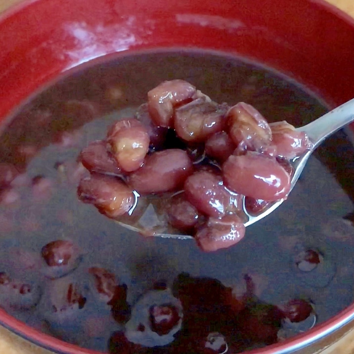 しっかり豆からコトコト♪小豆の煮方・お汁粉を作ろう
